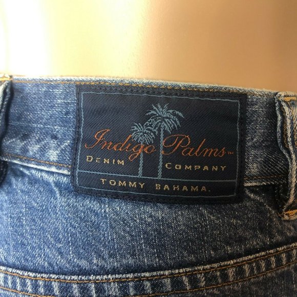 Indigo Palms Denim Tommy Bahama Classic Fit Men Jeans Size 27 x 31 (TAG 30 x 32) - Picture 7 of 12
